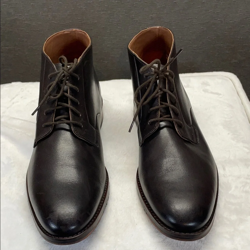 Bostonian Rich Brown Leather Chukka Boots Shoes
